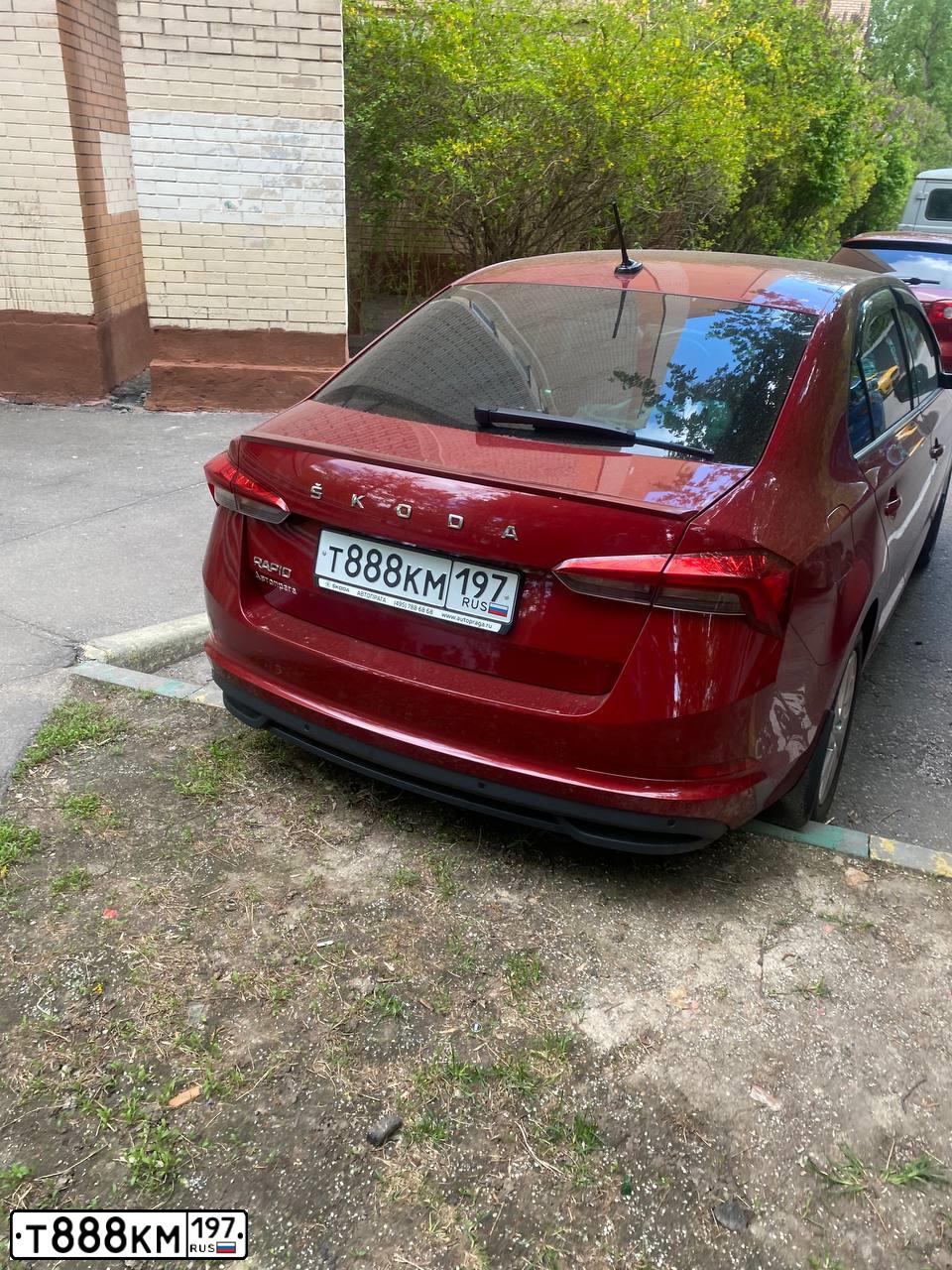 Фото автомобиля HONDA ACCORD, 2007 — госномер Т888КМ197. Цвет: ТЕМНО-СЕРЫЙ
