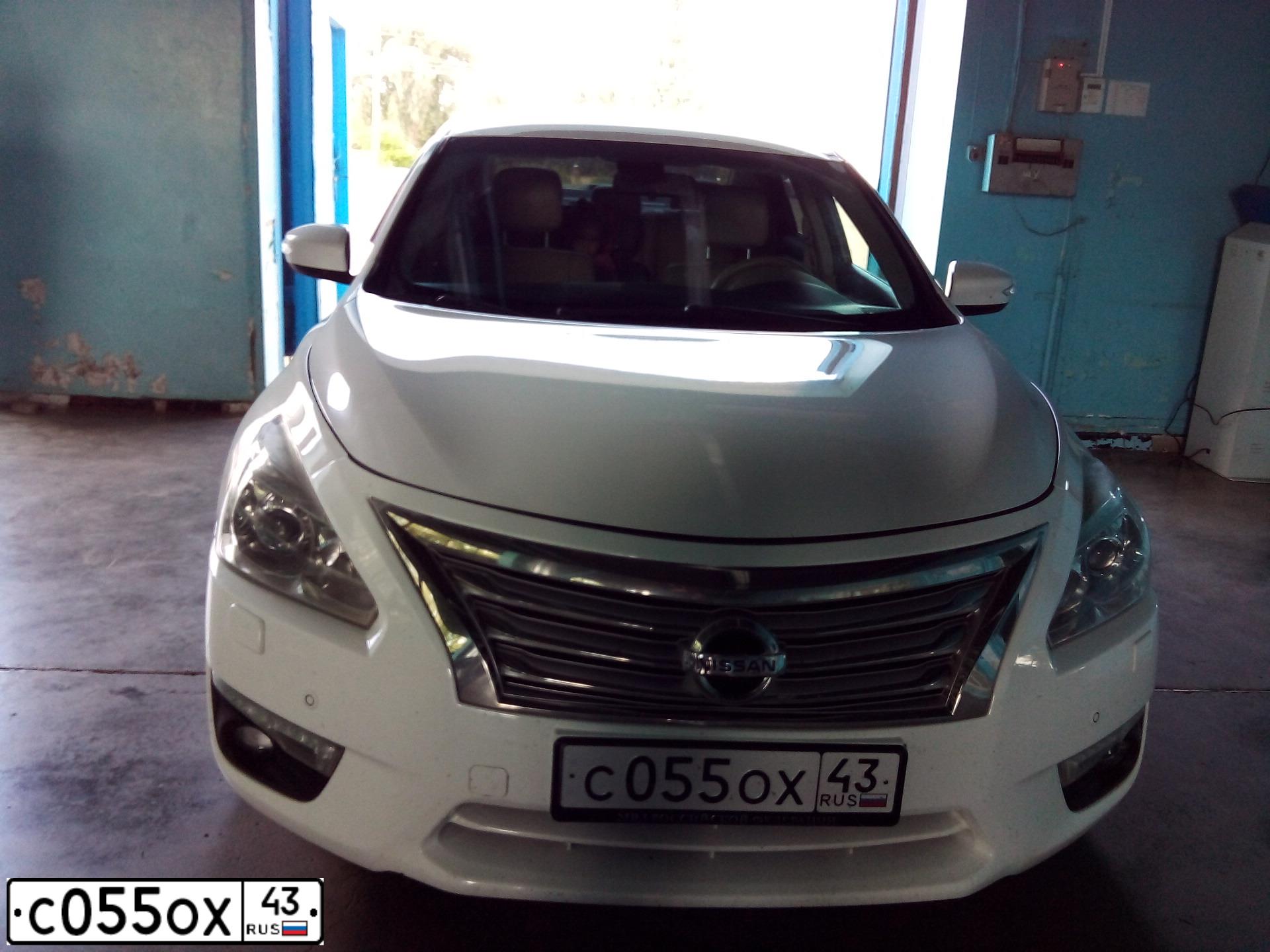 Фото автомобиля NISSAN TEANA, 2014 — госномер К514ОУ716