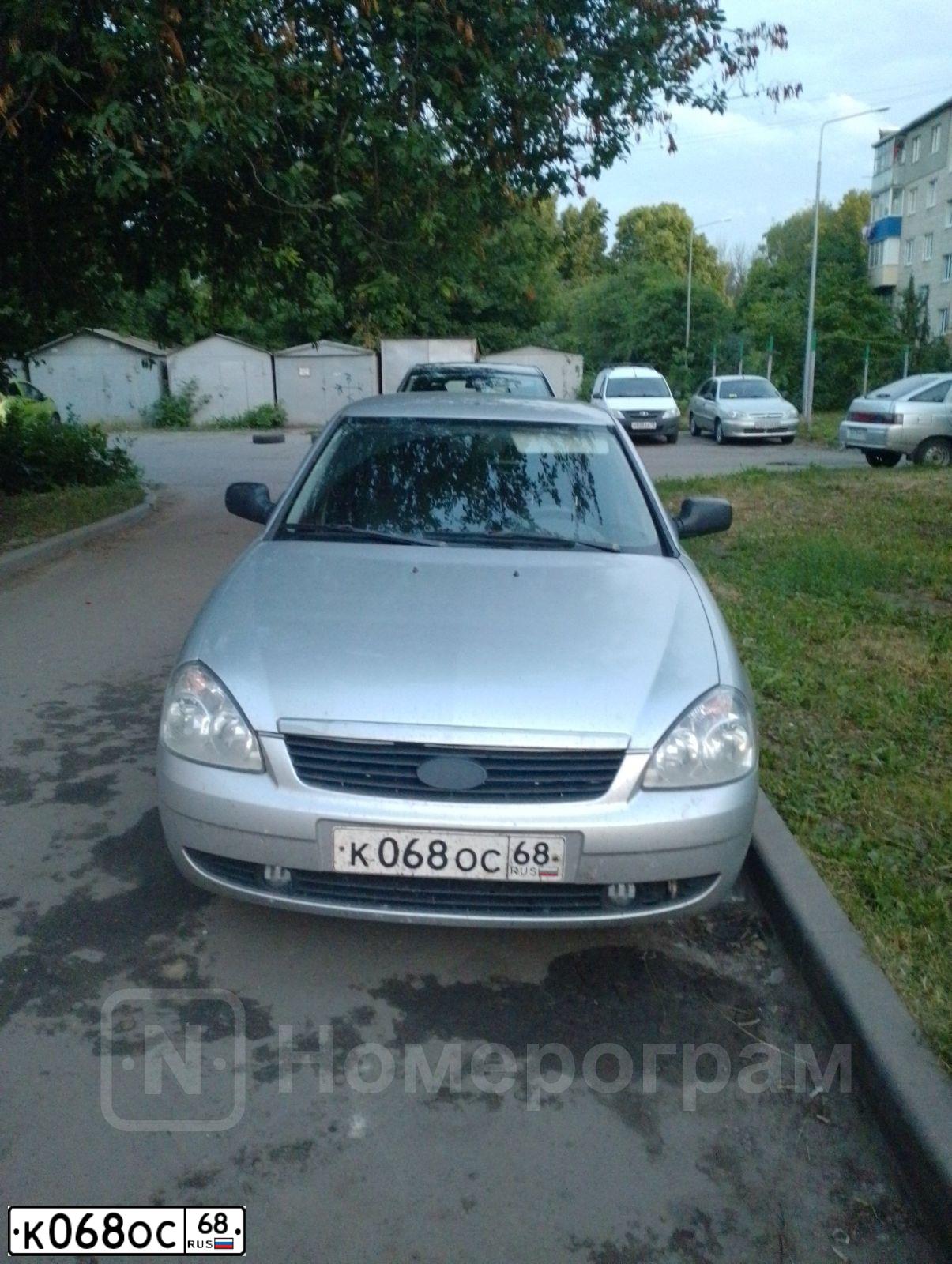 Фото автомобиля KIA SORENTO, 2012 — госномер К068ОС68. Цвет: ЧЕРНЫЙ