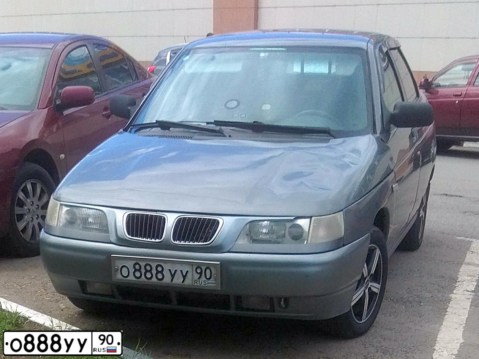 Фото автомобиля MITSUBISHI  LANCER 1.6, 2004 — госномер В802ВУ550. Цвет: Красный