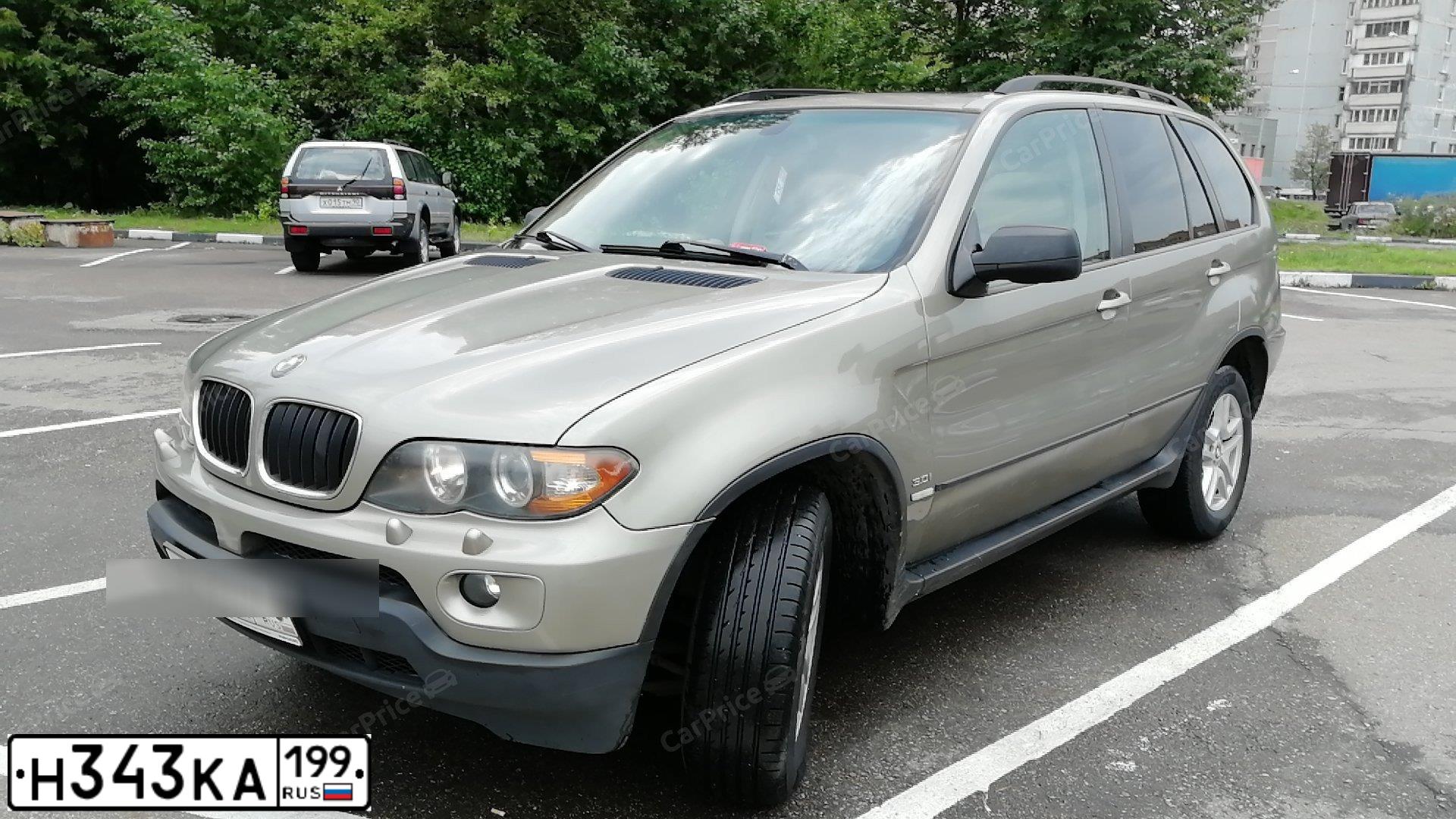 Фото автомобиля BMW X5, 2005 — госномер К600МР763. Цвет: ОЛИВКОВЫЙ