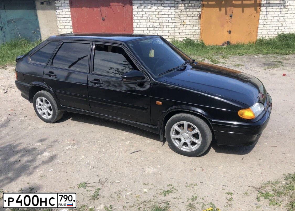 Фото автомобиля LADA 2114 SAMARA, 2009 — госномер Х515АЕ190. Цвет: СИНЕ- ЧЕРНЫЙ