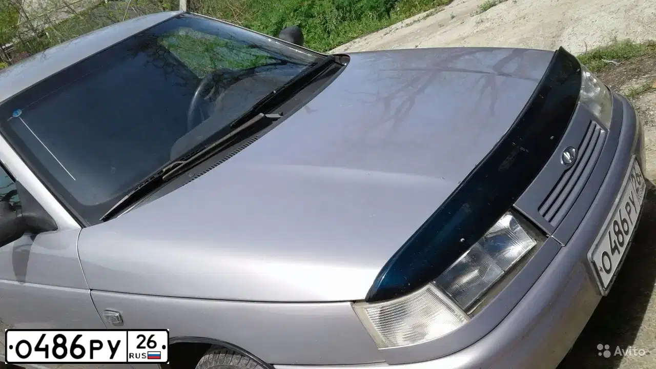 Фото автомобиля LADA 2112, 2007 — госномер Н425ОК15. Цвет: БЕЖЕВО-СИРЕНЕВЫЙ