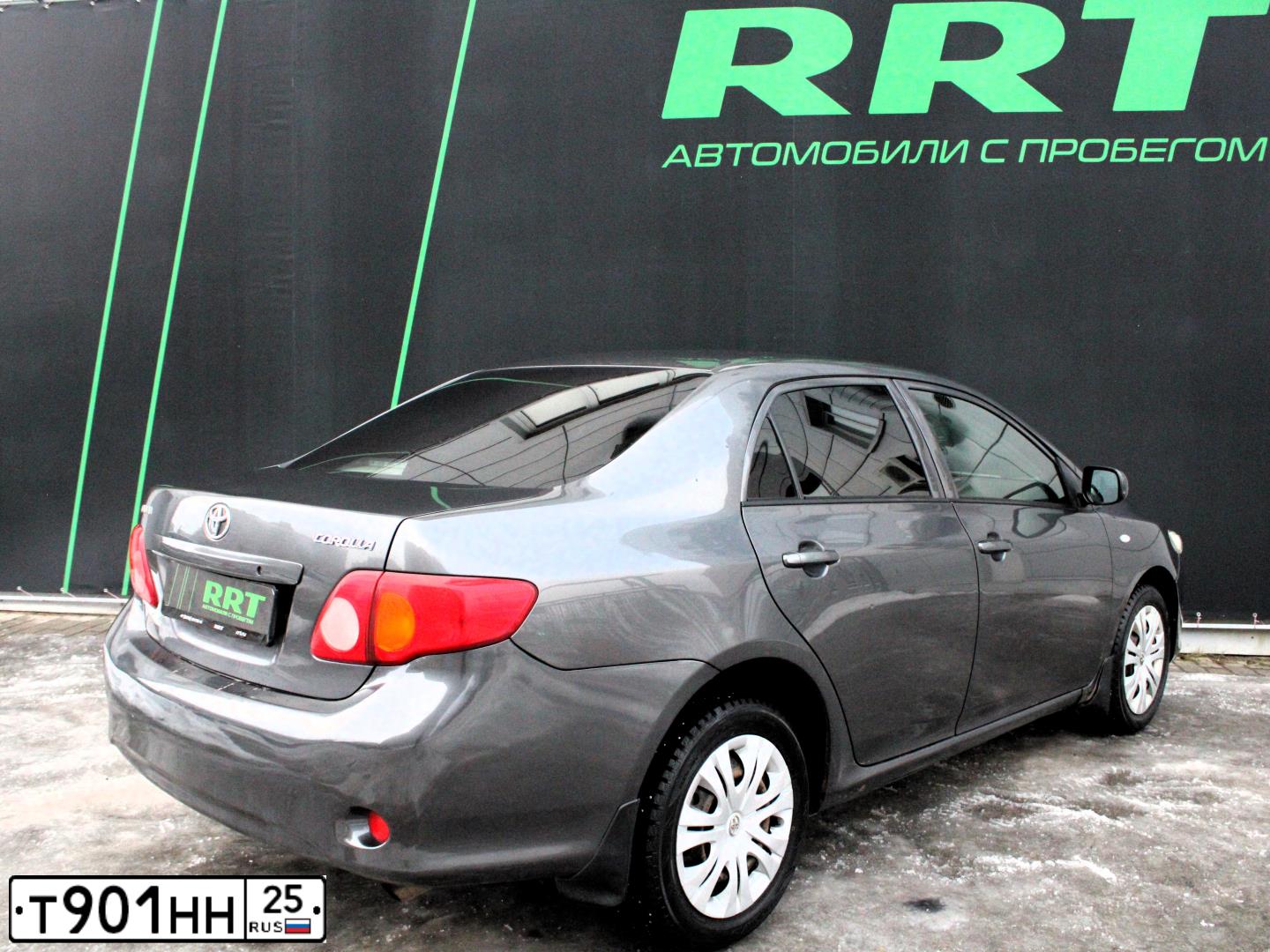 Фото автомобиля TOYOTA COROLLA, 2007 — госномер Т901НН35. Цвет: СЕРЫЙ