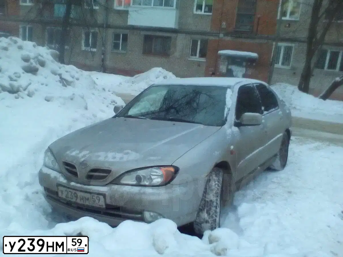 Фото автомобиля NISSAN PRIMERA, 1999 — госномер Р121ХС196