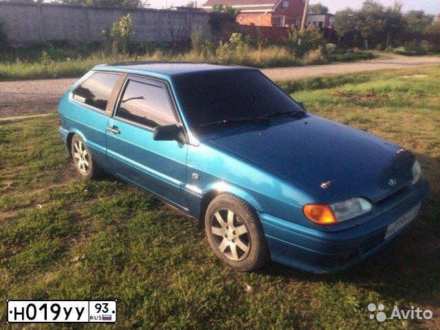 Фото автомобиля LADA 2108 SAMARA, 2002 — госномер А684РВ123. Цвет: СЕРЕБРИСТО-СИНИЙ
