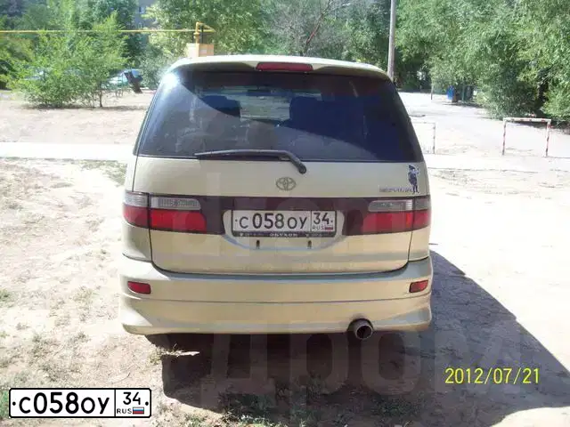 Фото автомобиля TOYOTA ESTIMA, 2000 — госномер У795ОТ790