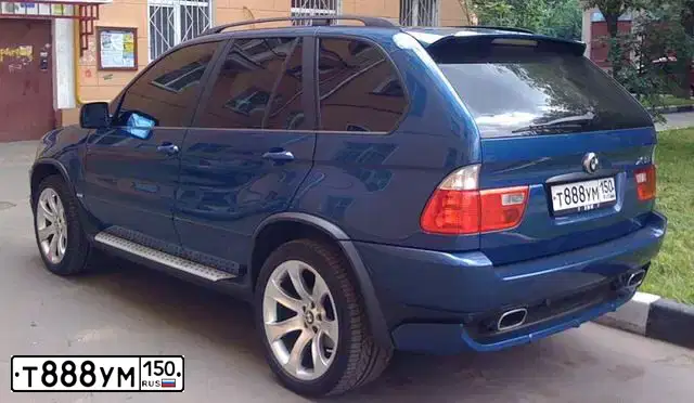 Фото автомобиля PEUGEOT PARTNER, 2006 — госномер К888НЕ150. Цвет: СИНИЙ