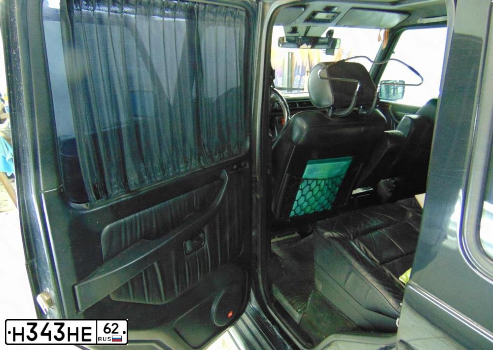 Фото автомобиля MERCEDES G-KLASSE, 1995 — госномер О567ОА196. Цвет: ЧЕРНЫЙ МЕТАЛЛИК