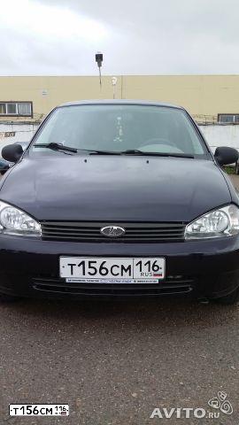 Фото автомобиля LADA KALINA, 2007 — госномер У109ЕХ716. Цвет: СИНЕ-ФИОЛЕТОВЫЙ