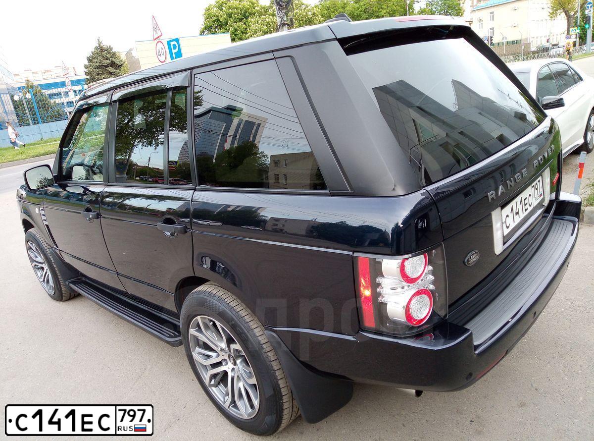 Фото автомобиля LANDROVER RANGE ROVER, 2007 — госномер С141ЕС797. Цвет: ТЕМНО-СИНИЙ