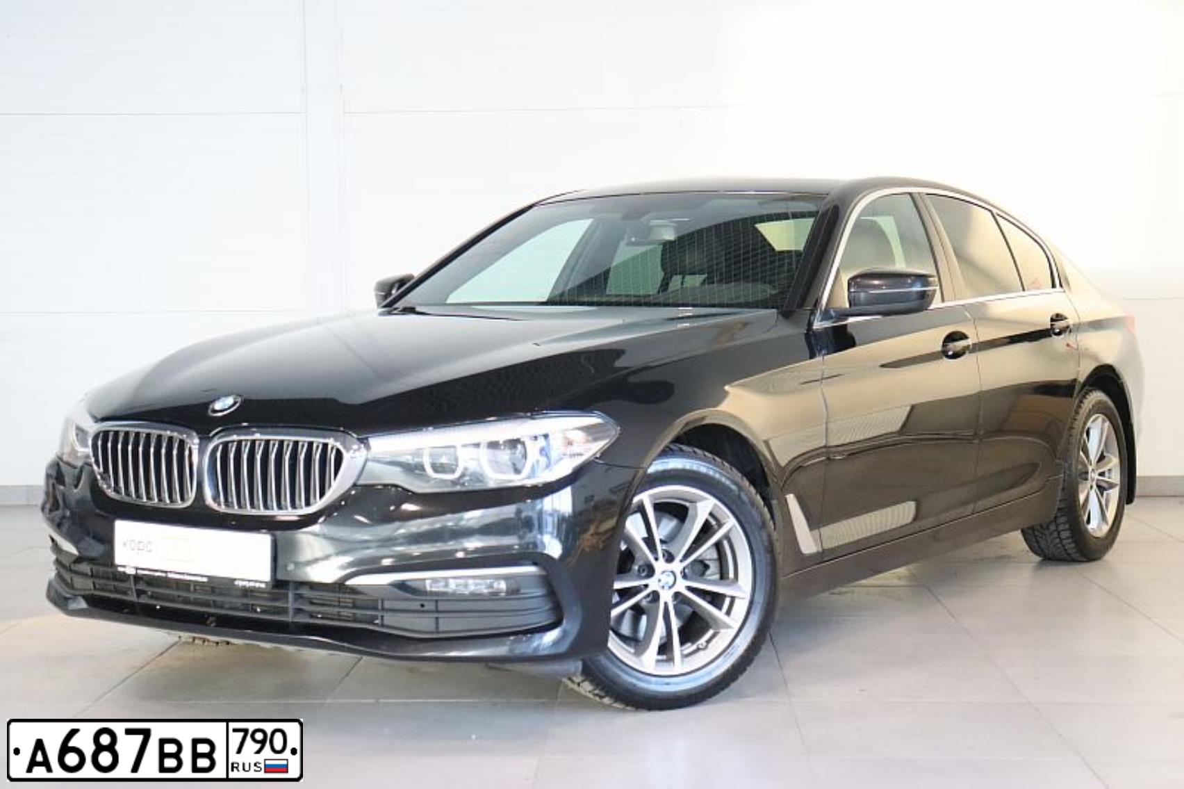 Фото автомобиля BMW SERIE 5, 2020 — госномер С486УТ790. Цвет: ЧЕРНЫЙ