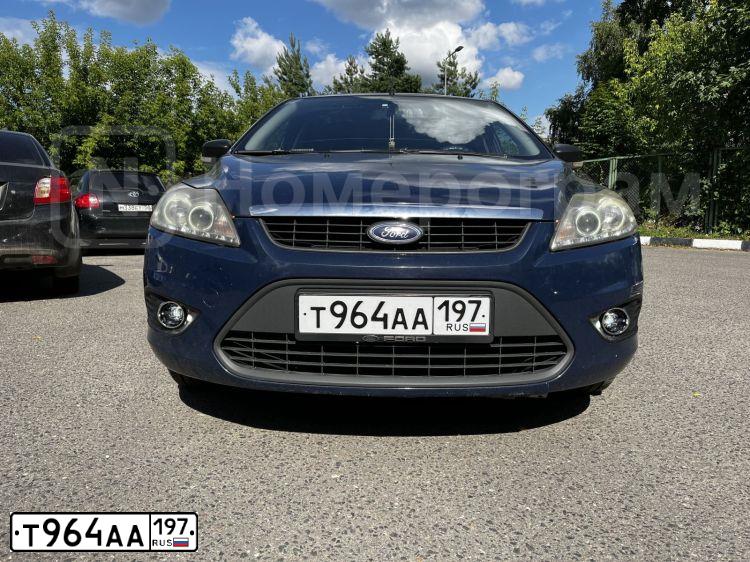Фото автомобиля FORD FOCUS, 2010 — госномер Т964АА197. Цвет: ТЕМНО-СИНИЙ