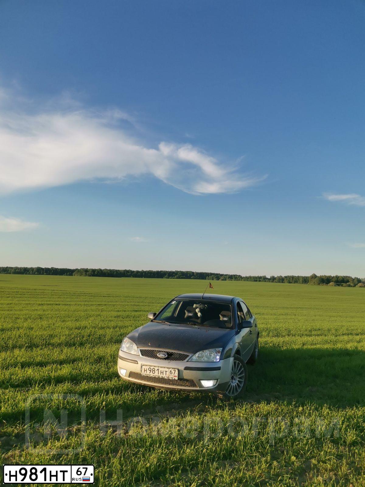 Фото автомобиля FORD MONDEO, 2004 — госномер Н981НТ67. Цвет: ТЕМНО-СЕРЫЙ