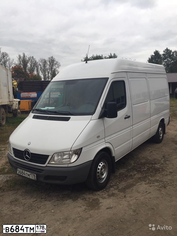 Фото автомобиля MERCEDES SPRINTER, 2013 — госномер В684ТМ178. Цвет: Белый