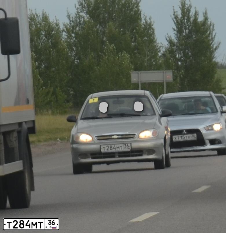 Фото автомобиля ZAZ LANOS, 2007 — госномер Т284НТ36. Цвет: СЕРЕБРИСТЫЙ