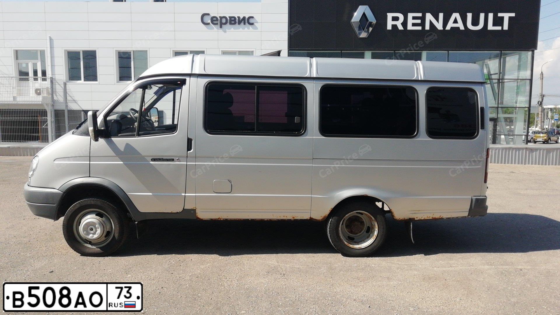 Фото автомобиля GAZ 3221 EL, 2007 — госномер К436ЕХ21. Цвет: БУРАН