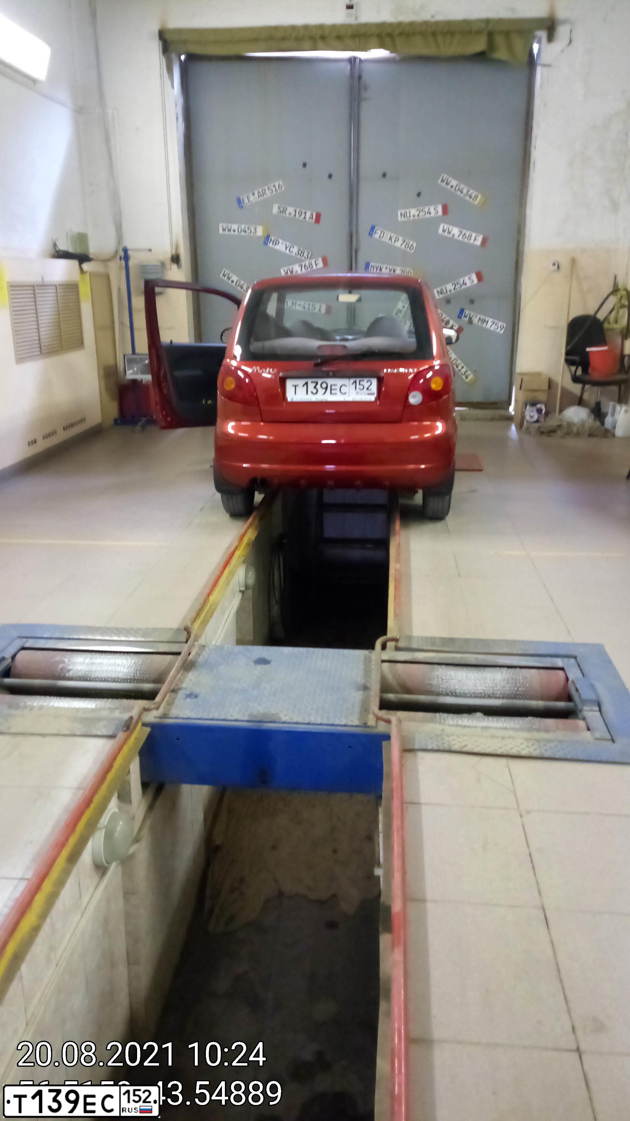 Фото автомобиля DAEWOO MATIZ, 2009 — госномер С602УХ33