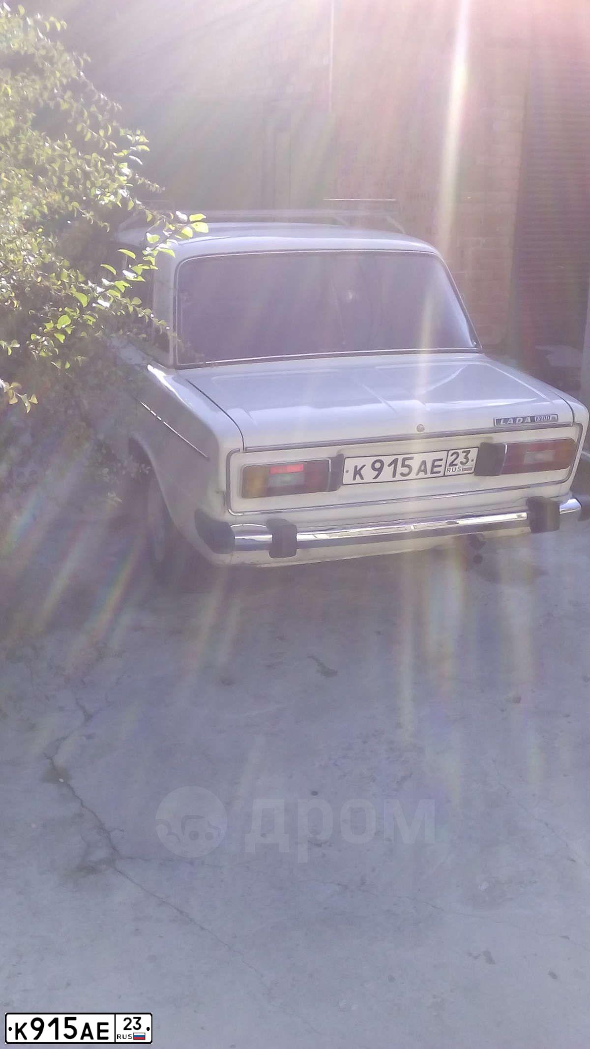 Фото автомобиля LADA 2106, 1989 — госномер К915АЕ23. Цвет: Белый