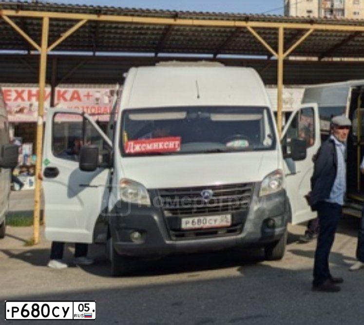 Фото автомобиля GAZ GAZEL NEXT, 2016 — госномер Р680СУ05. Цвет: Белый