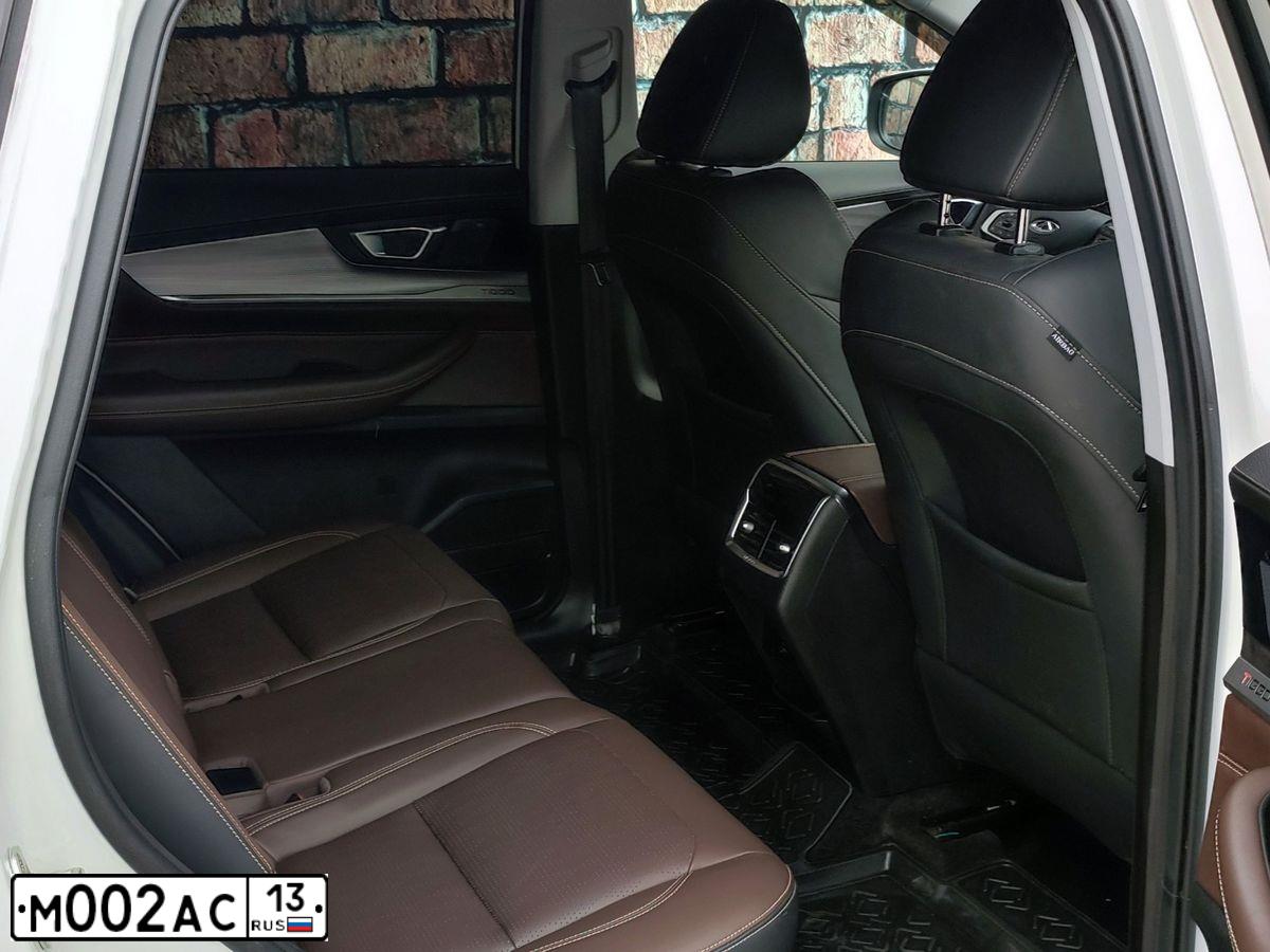 Фото автомобиля CHERY TIGGO 8, 2021 — госномер М447ВР763. Цвет: Белый