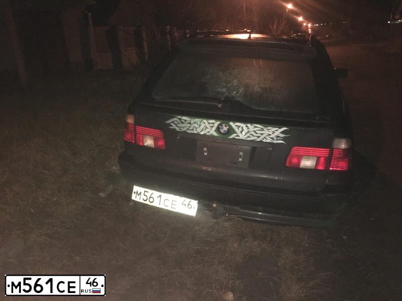 Фото автомобиля BMW 525, 1998 — госномер С030ВХ46. Цвет: ЧЕРНЫЙ