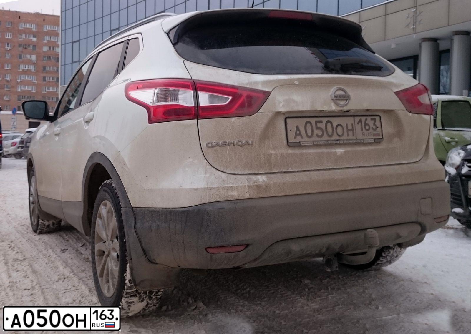 Фото автомобиля NISSAN QASHQAI, 2014 — госномер В847МР07. Цвет: Белый