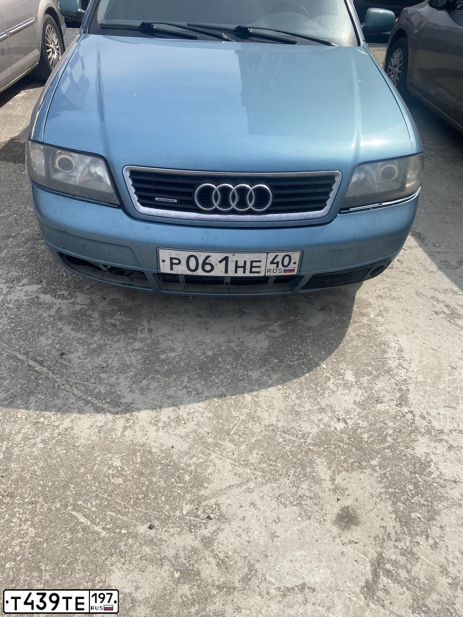 Фото автомобиля AUDI A6, 1999 — госномер Т583АУ790. Цвет: ТЕМНО-СИНИЙ