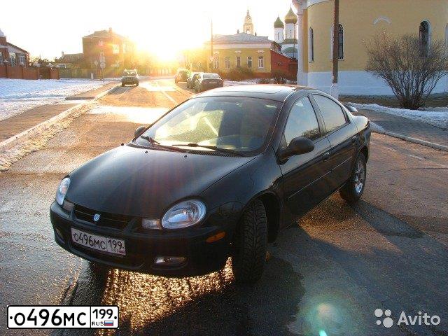 Фото автомобиля DODGE NEON, 2002 — госномер А718МС155. Цвет: ЧЕРНО-БЕЛЫЙ