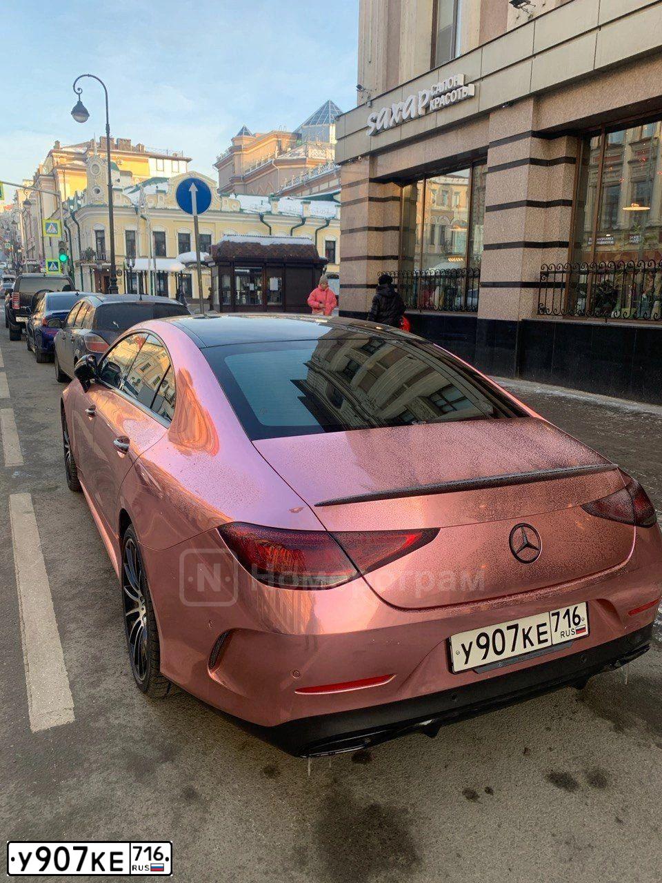 Фото автомобиля MERCEDES-BENZ MERCEDES - BENZ БЕЗ МОДЕЛИ СLS 450, 2021 — госномер У907КЕ716. Цвет: Белый