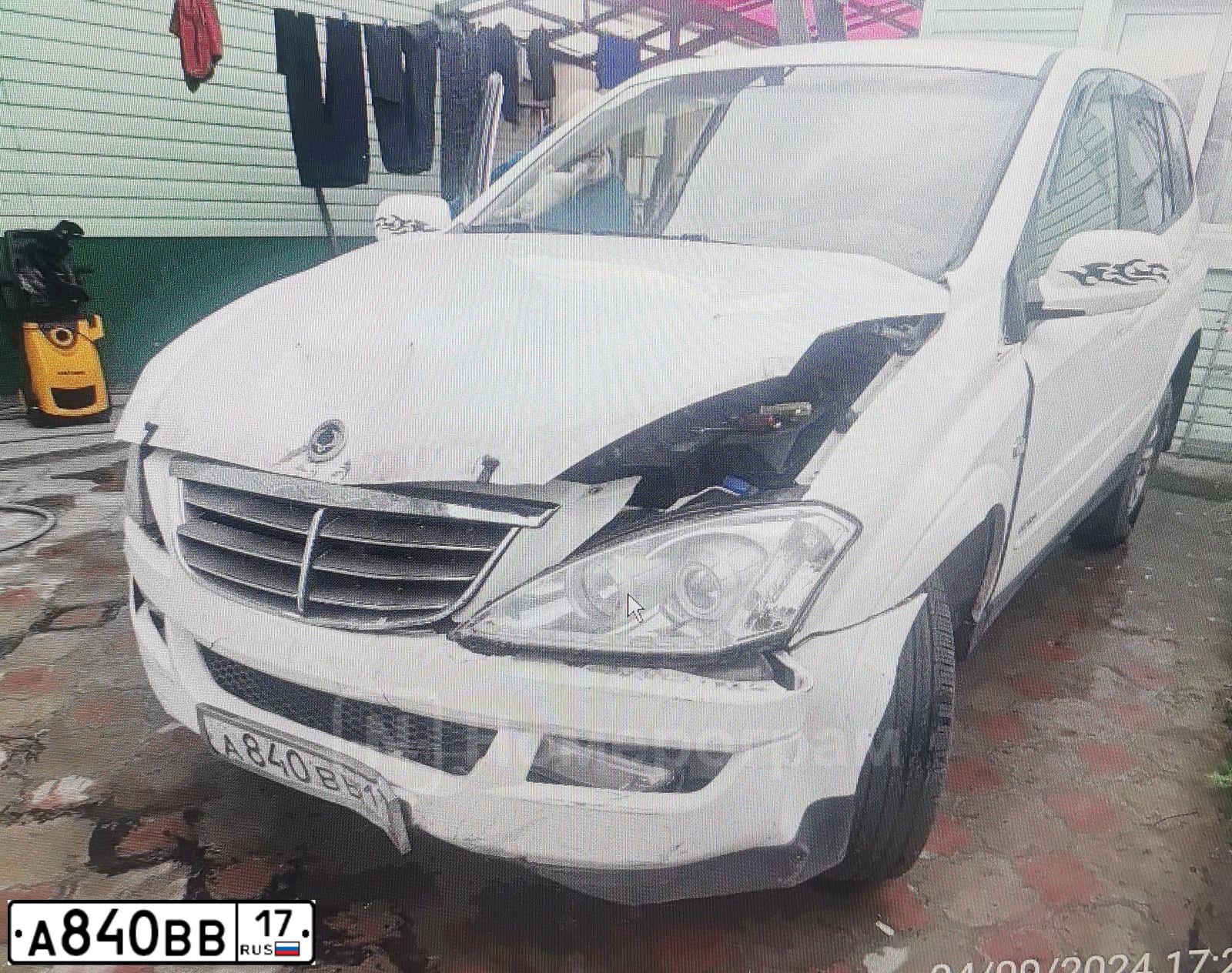 Фото автомобиля SSANGYONG KYRON, 2013 — госномер М748МК19