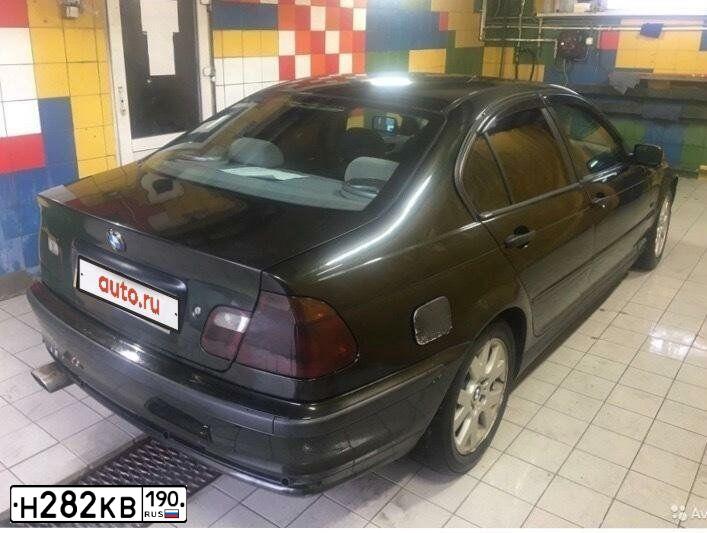 Фото автомобиля BMW SERIE 3, 2001 — госномер О677ОВ67. Цвет: ЧЕРНЫЙ