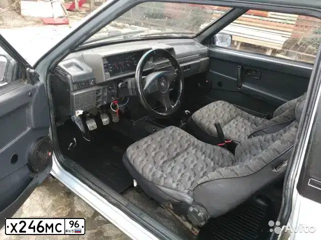 Фото автомобиля LADA 2108 SAMARA, 2002 — госномер Х246МС96. Цвет: СЕРО - ГОЛУБОЙ