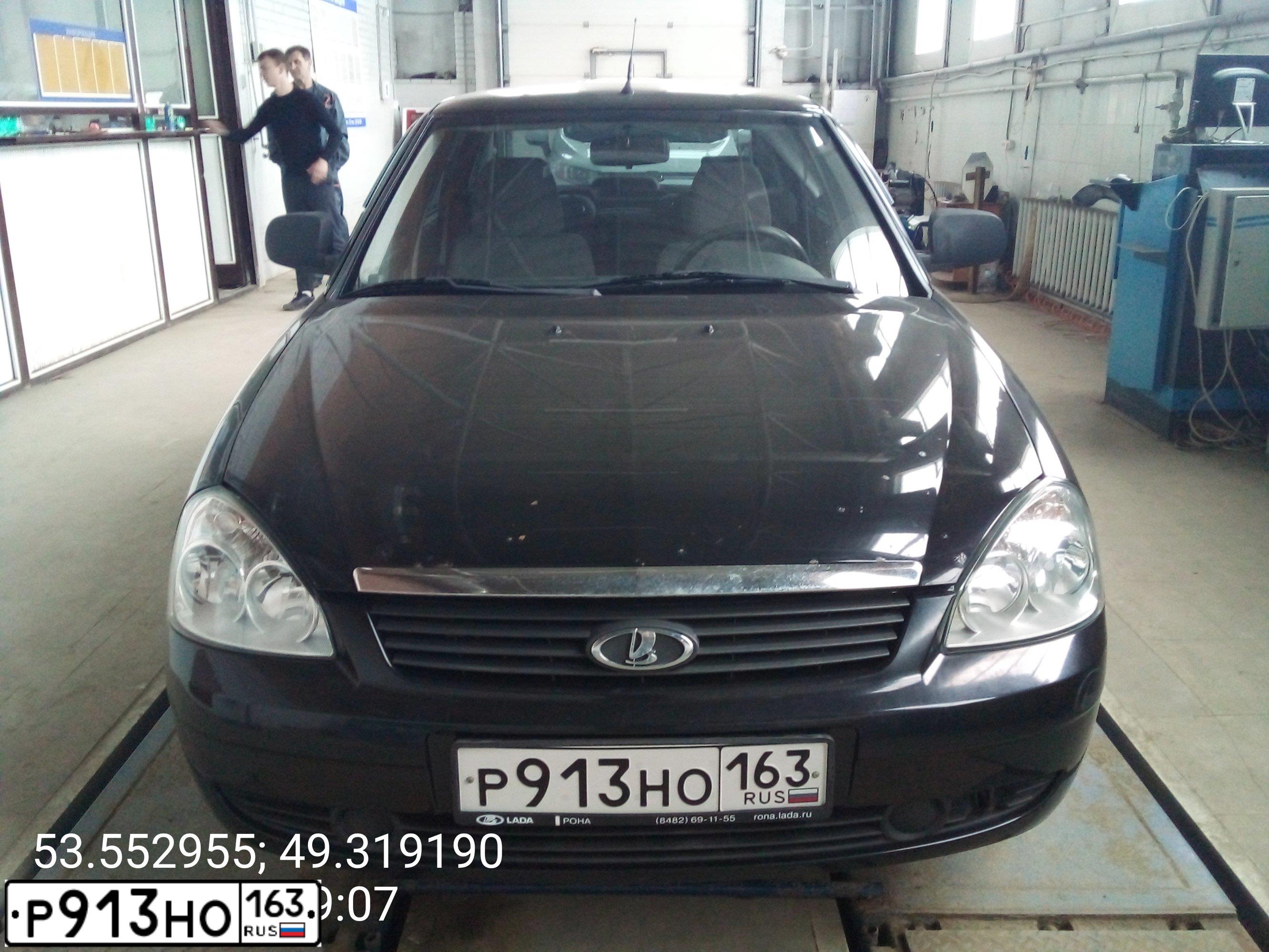 Фото автомобиля LADA PRIORA, 2012 — госномер Е942НВ95