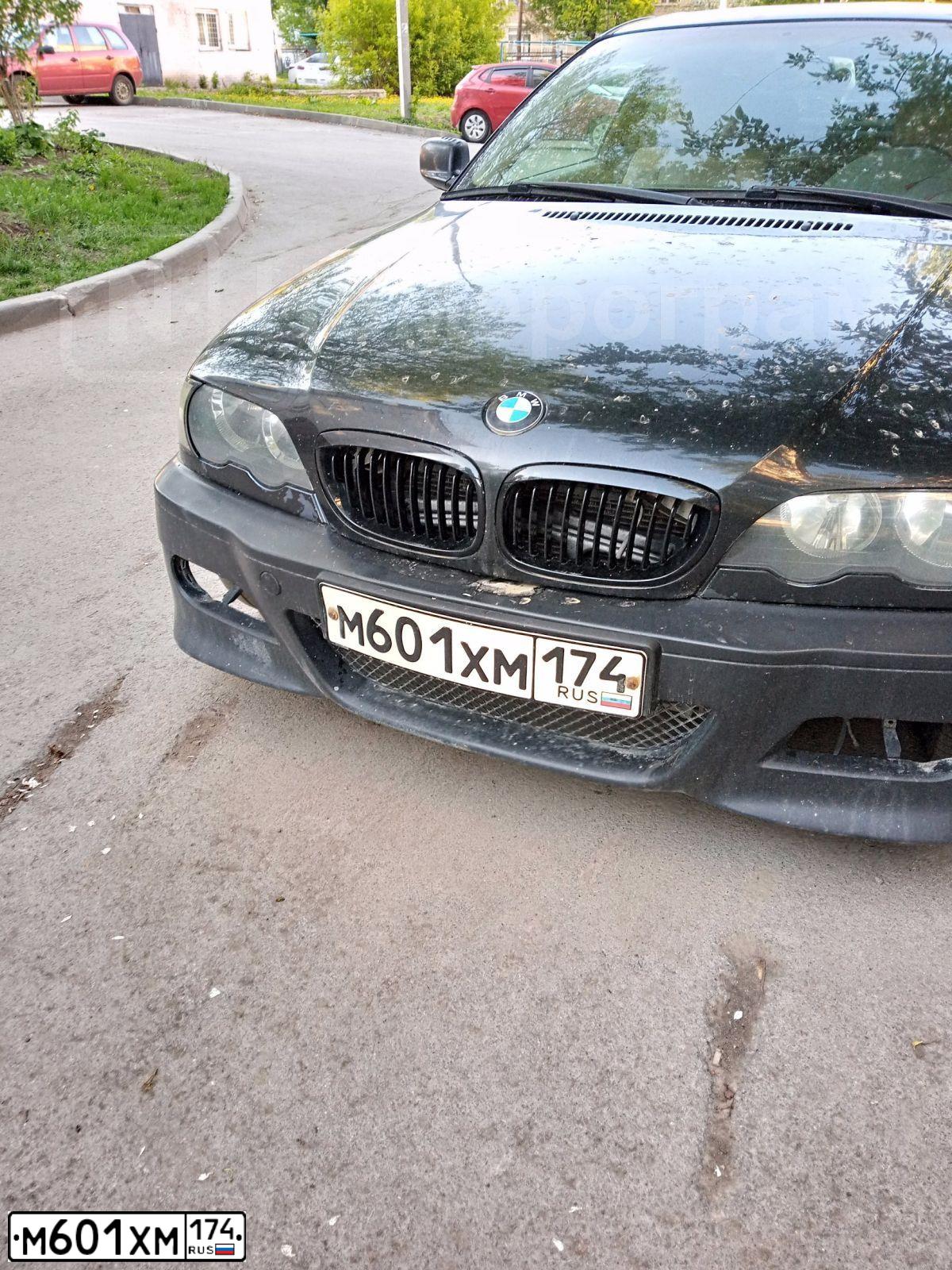 Фото автомобиля BMW SERIE 3, 2001 — госномер М953МР702. Цвет: ЧЕРНЫЙ
