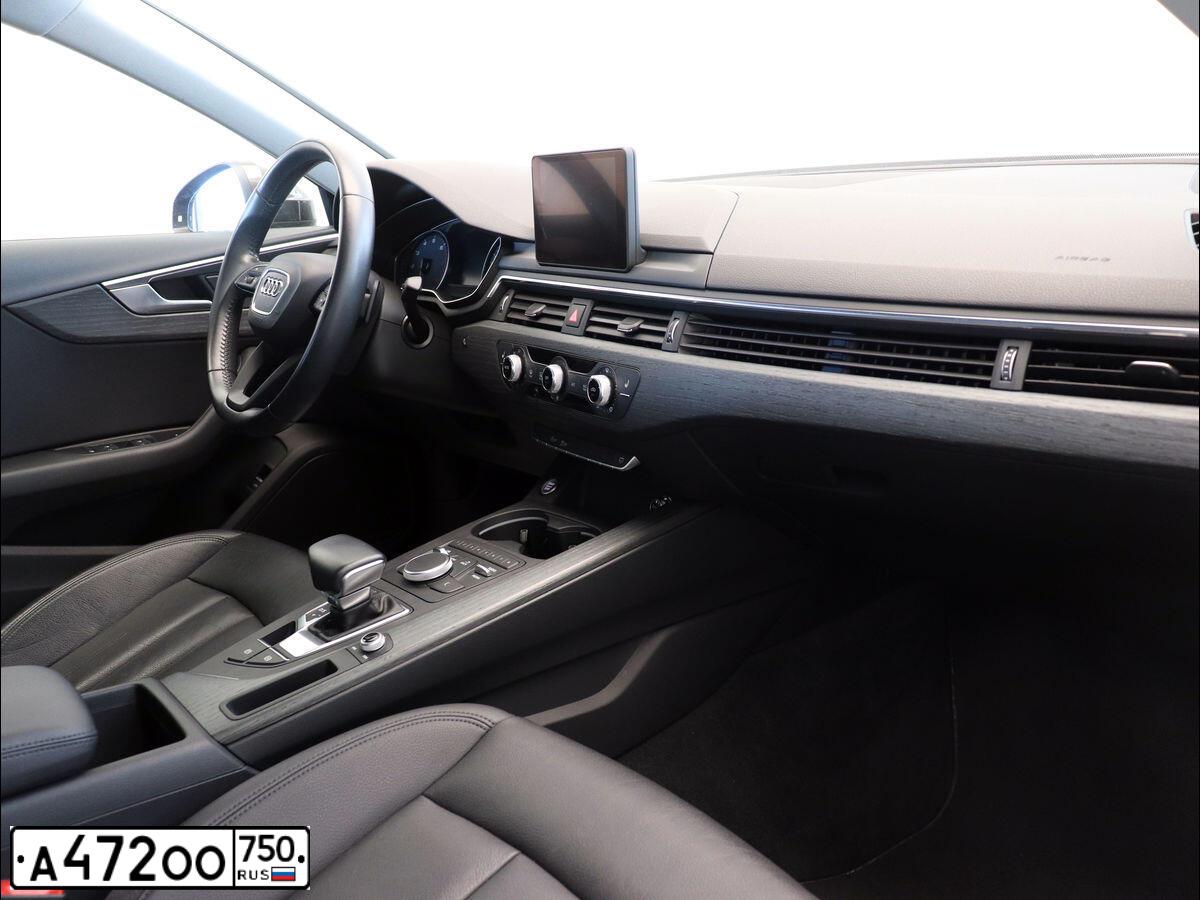 Фото автомобиля AUDI A4, 2017 — госномер Т839ЕС774. Цвет: Коричневый