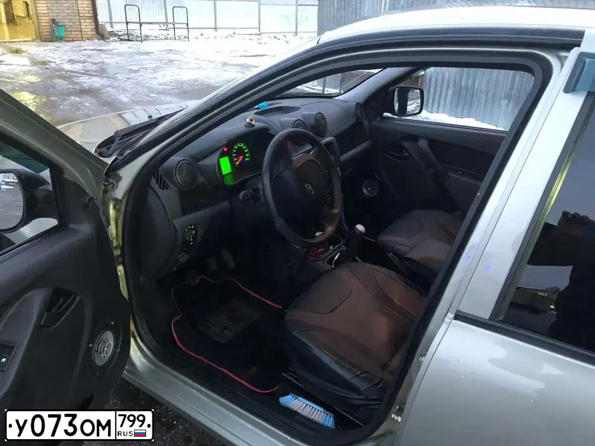 Фото автомобиля LADA LARGUS, 2019 — госномер О073ОМ799. Цвет: БЕЛЫЙ
