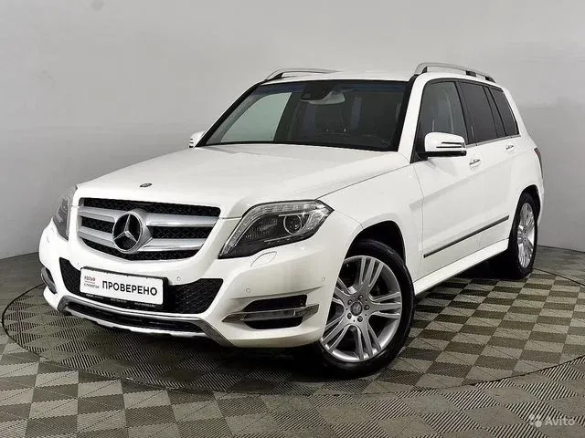 Фото автомобиля MERCEDES GLK-KLASSE, 2012 — госномер В432ЕО159. Цвет: Белый