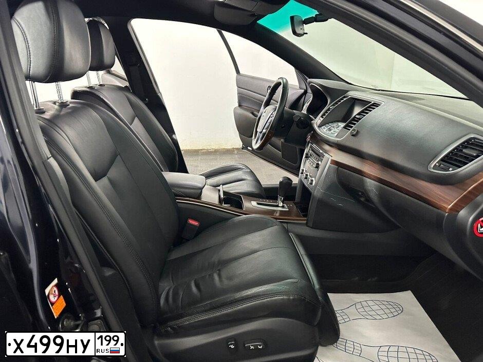 Фото автомобиля NISSAN TEANA, 2008 — госномер У871АВ250. Цвет: ЧЕРНЫЙ