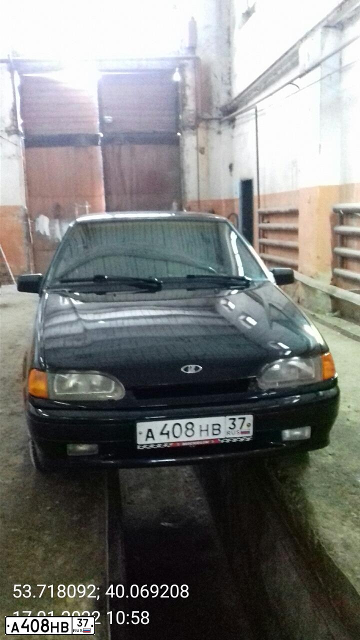 Фото автомобиля LADA 2115 SAMARA, 2008 — госномер Т220ТС62. Цвет: Темно-зеленый