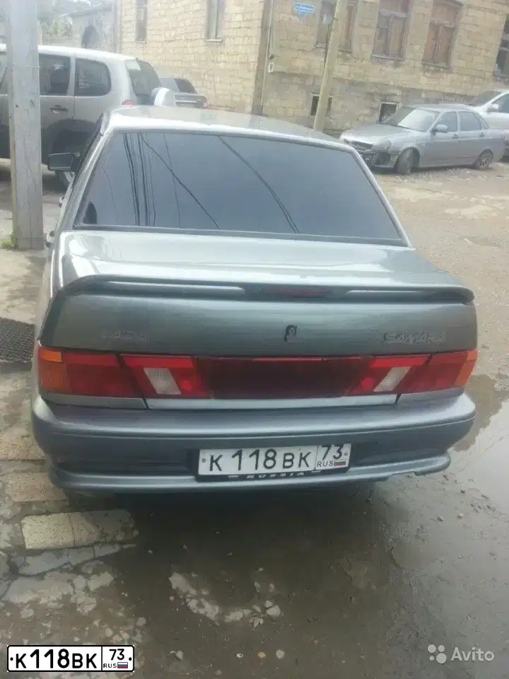 Фото автомобиля LADA 2115 SAMARA, 2006 — госномер К118ВК73. Цвет: СРЕДНИЙ СЕРО-ЗЕЛЕНЫЙ МЕТА