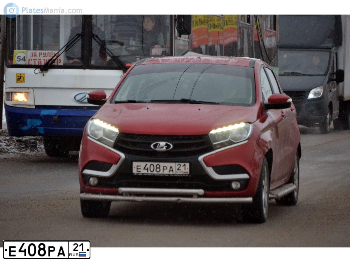 Фото автомобиля LADA XRAY, 2016 — госномер С514АМ250. Цвет: Красный