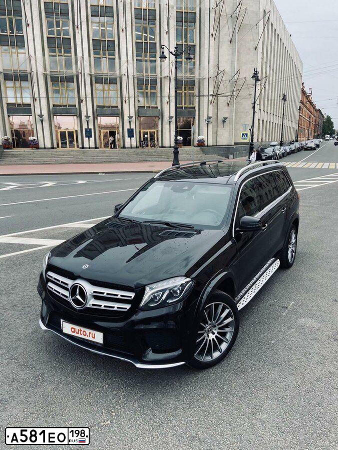 Фото автомобиля MERCEDES GL-KLASSE, 2017 — госномер С620ТК89. Цвет: ЧЕРНЫЙ