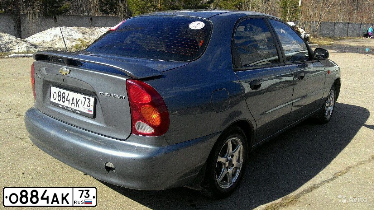 Фото автомобиля CHEVROLET LANOS, 2007 — госномер Р742АХ82. Цвет: СЕРЫЙ