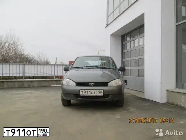 Фото автомобиля LADA 1117 KALINA, 2011 — госномер Т911ОТ190. Цвет: СЕРЫЙ ТЕМНЫЙ