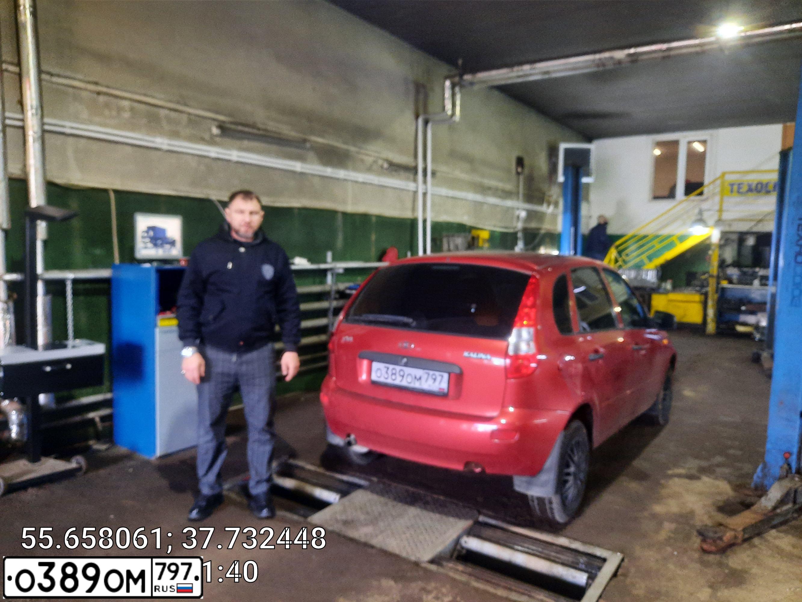 Фото автомобиля LADA KALINA, 2011 — госномер Р832МА68