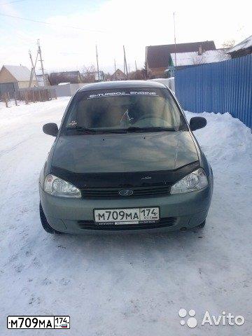 Фото автомобиля LADA 1119 KALINA, 2009 — госномер М709МА174. Цвет: ТЕМНО-СЕРЫЙ