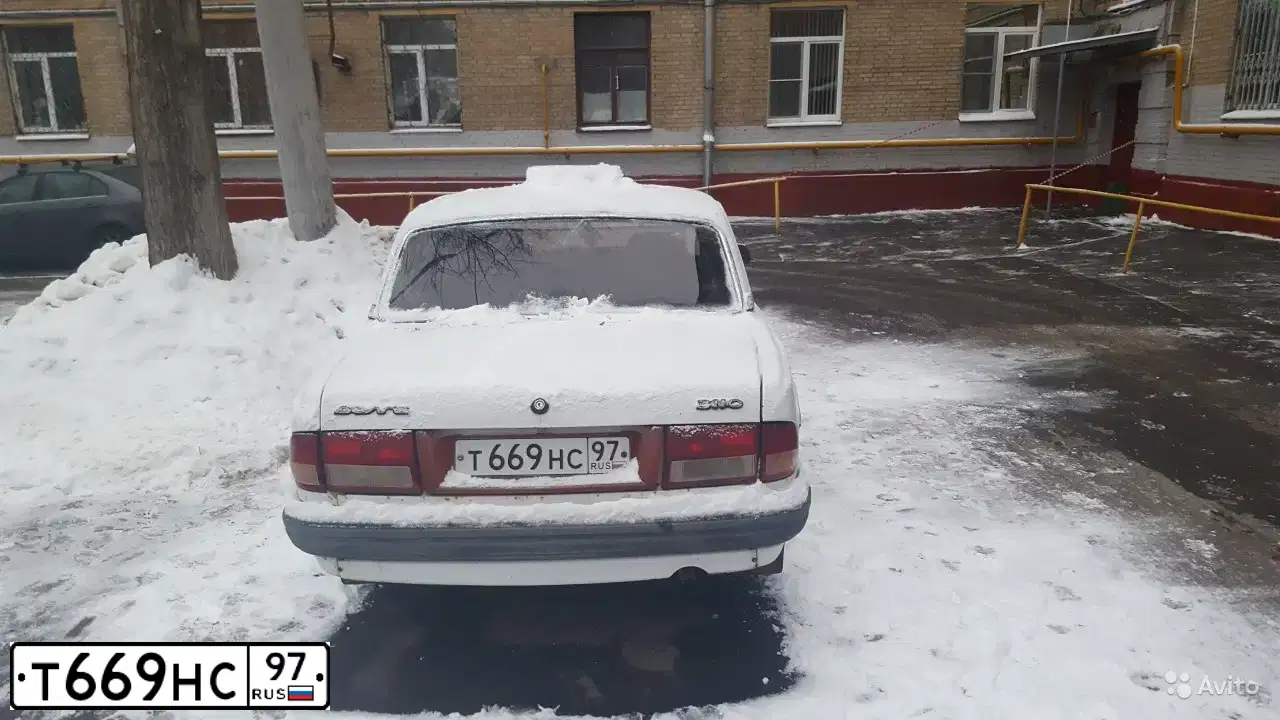 Фото автомобиля GAZ 3110 WOLGA, 1998 — госномер Т669НС97. Цвет: БЕЛЫЙ