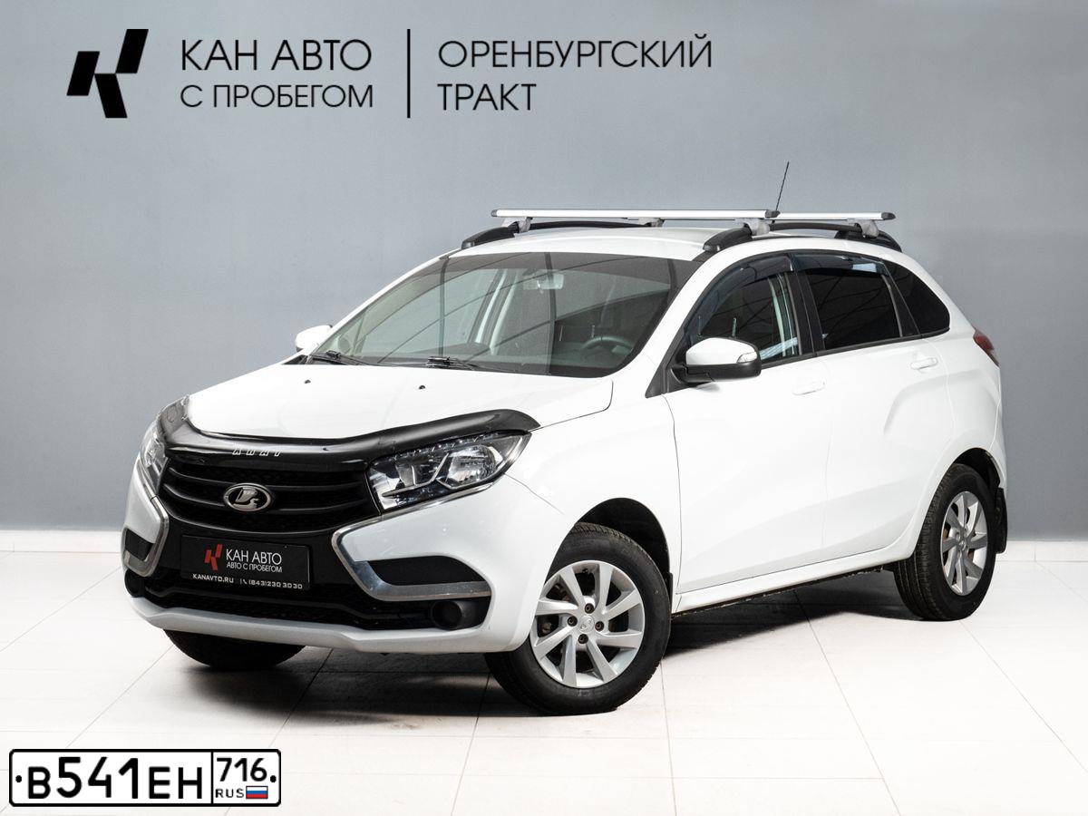 Фото автомобиля LADA XRAY, 2018 — госномер Т067КР73. Цвет: Белый