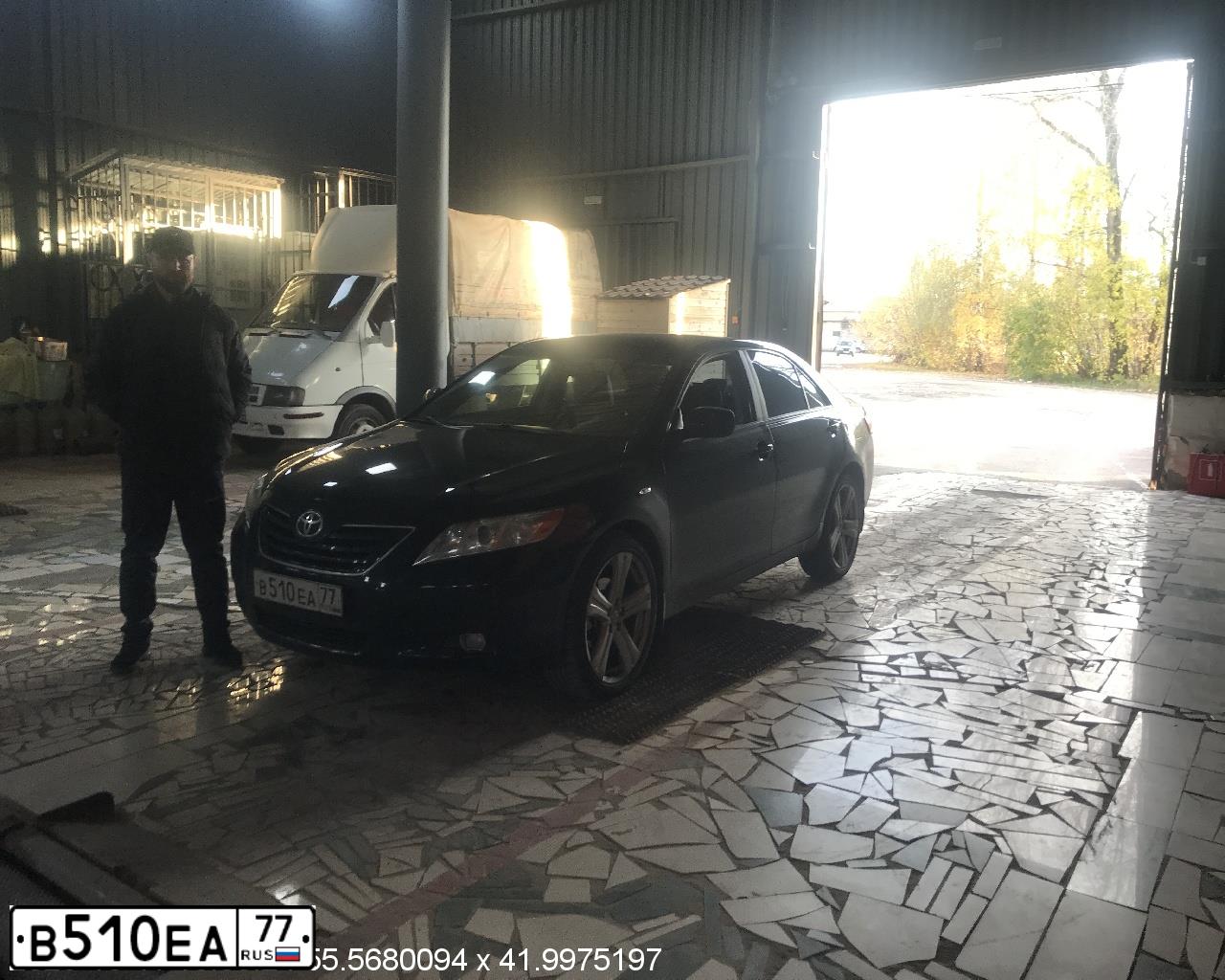 Фото автомобиля TOYOTA CAMRY, 2008 — госномер К825УА33